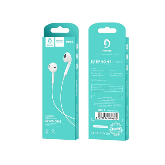 Denmen wired earphones