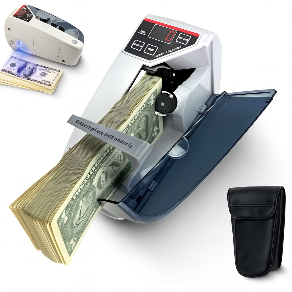 Portable money counter
