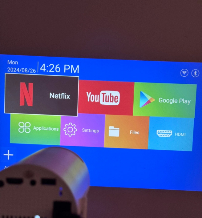 Smart projector