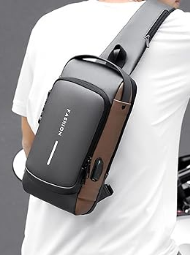 Fashionable Male Chest Bag