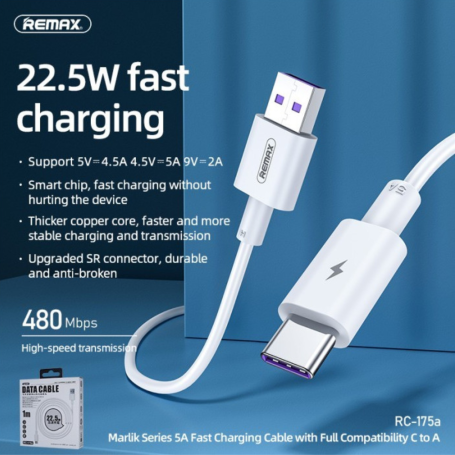 Remax Fast charging cable USB to type C