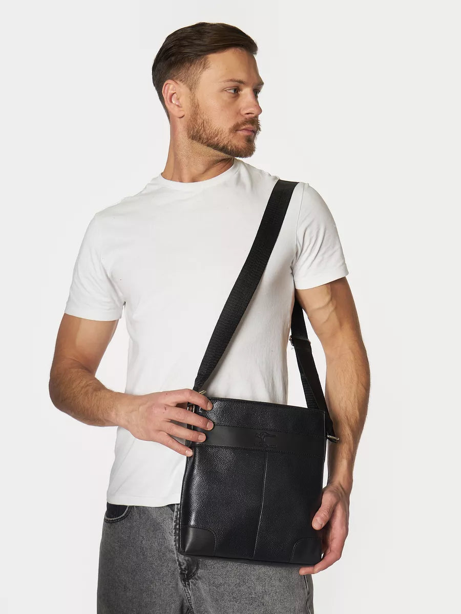 Men’s Leather Crossbody Bag