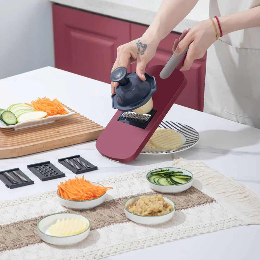 Handheld Multi-Purpose Vegetable Slicer